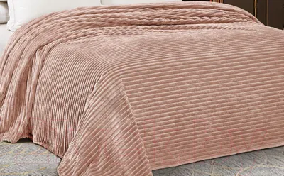 Плед Alleri Велсофт Jacquard Premium 1.5сп / ПВЖ-062