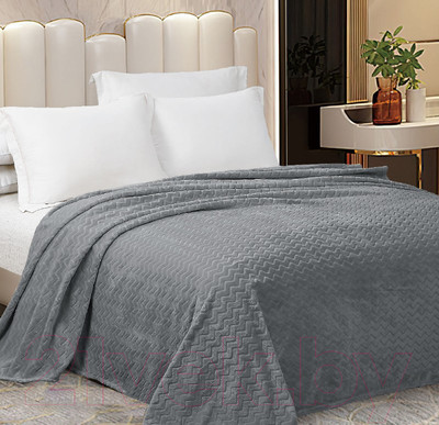 Плед Alleri Велсофт Jacquard Premium 2сп / ПВЖ-082