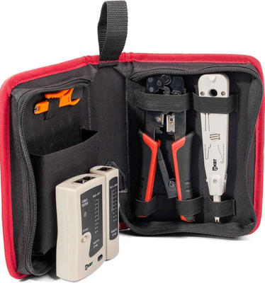 Набор обжимного инструмента КВТ LAN-4 / 85935