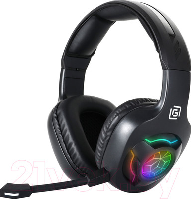 Наушники-гарнитура Оклик HS-L575G (черный)