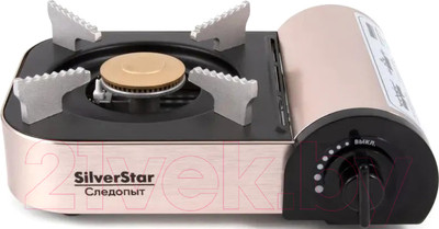 Плита туристическая Следопыт Silver Star / PF-GST-N17 