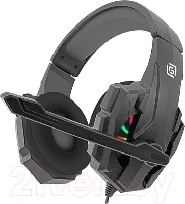 Наушники-гарнитура Оклик HS-L355G (черный)