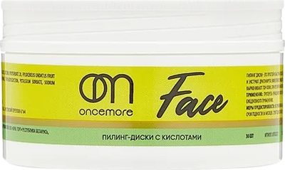 Пилинг для лица OnceMore Пилинг-диски с кислотами (30шт)