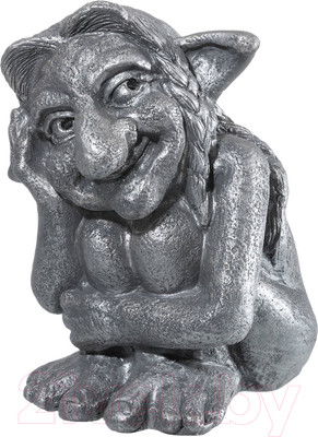 Фигурка для сада Elan Gallery Тролль Василиса / 140373 (серебро)