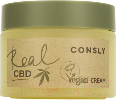 Крем для лица Consly Vegan Real CBD Balancing Purifine CBD and Plant-based Squalane (50мл)