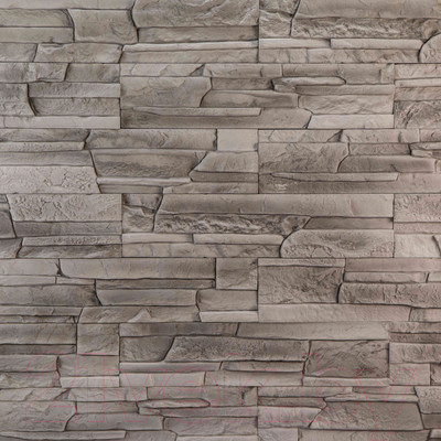 Декоративный камень гипсовый Petra Монтре А30.33 (темно-серый)