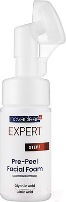 Пенка для умывания Novaclear Expert пре-пилинг (100мл)