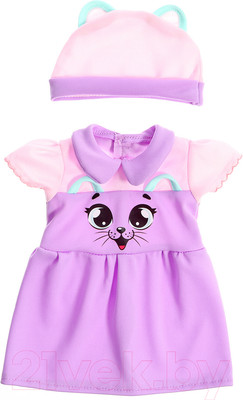Набор аксессуаров для куклы Happy Valley Одежда. Киса. Платье и шапочка / 9933387