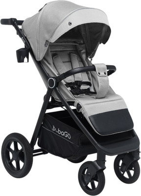 Детская прогулочная коляска Bubago Model Bass / BG 130-1 (светло-серый)