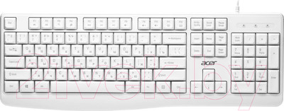 Клавиатура Acer OKW301 / ZL.KBDCC.01B (белый)