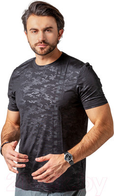 Футболка спортивная Isee CR5-00013 (р.50, черный)