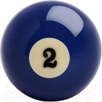Бильярдный шар No Brand Pool Standard №2 (57.2мм)