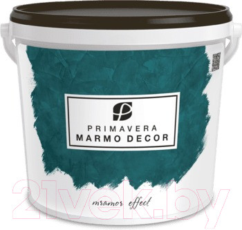 Штукатурка декоративная Primavera Marmo Decor венецианская (5л, белый)