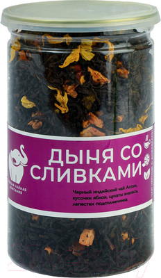 Чай листовой Первая чайная компания Дыня со сливками Черный (135г)