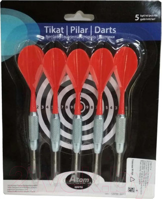 Набор дротиков для дартса ZEZ Sport BL-5020