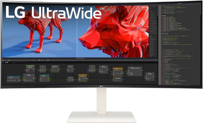 Монитор LG UltraWide 38WR85QC-W (белый)