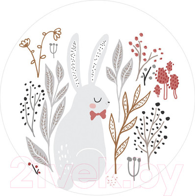 Скатерть JoyArty Зайчик в цветах / 10463503