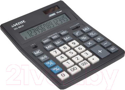 Калькулятор deVente DD-8814 / 4031306 (черный)