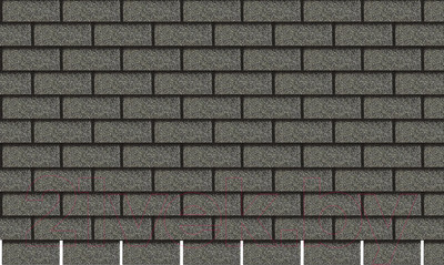 Фасадная панель Docke Premium Brick Фасадная плитка / ZRSB-1045 (серый)