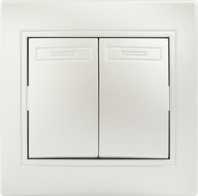 Выключатель INTRO Plano 1-104-06 / Б0053767 (перламутр)