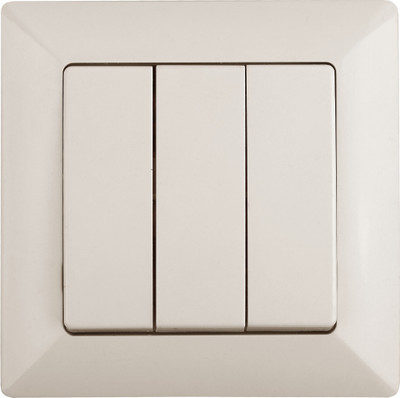 Выключатель INTRO Solo 4-106-02 / Б0053602 (слоновая кость)