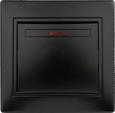 Выключатель INTRO Plano 1-102-05 / Б0053734 (антрацит)