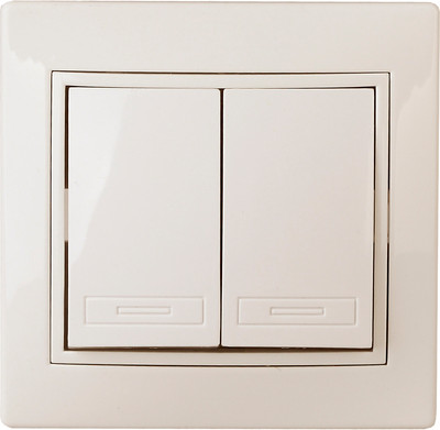 Выключатель INTRO Plano 1-104-02 / Б0053760 (слоновая кость)