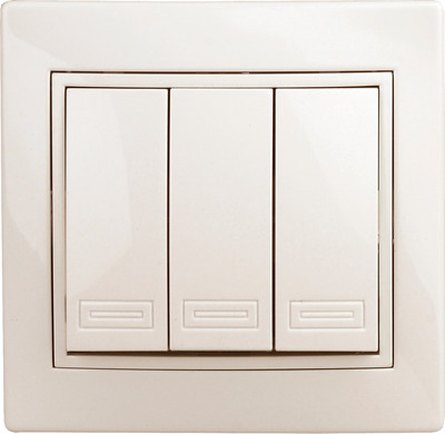 Выключатель INTRO Plano 1-106-02 / Б0053789 (слоновая кость)