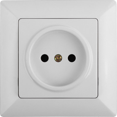 Розетка INTRO Solo 4-201-01 / Б0053641 (белый)