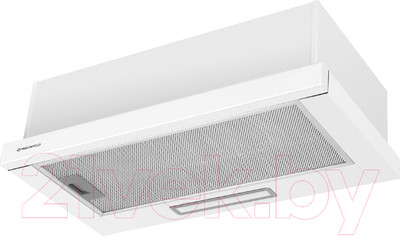 Вытяжка телескопическая Maunfeld Clyde 60 (белое стекло)