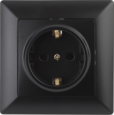 Розетка INTRO Solo 4-202-05 / Б0053653 (антрацит)