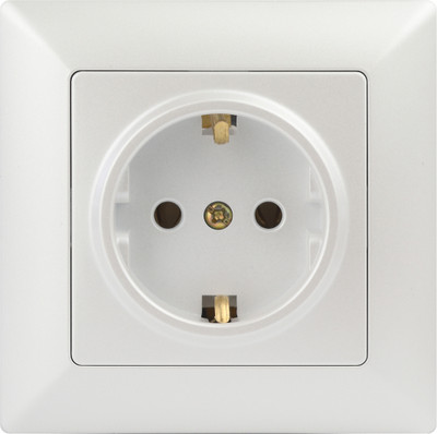 Розетка INTRO Solo 4-202-06 / Б0053654 (перламутр)