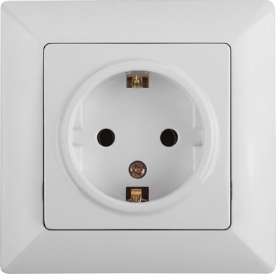 Розетка INTRO Solo 4-206-01 / Б0053681 (белый)