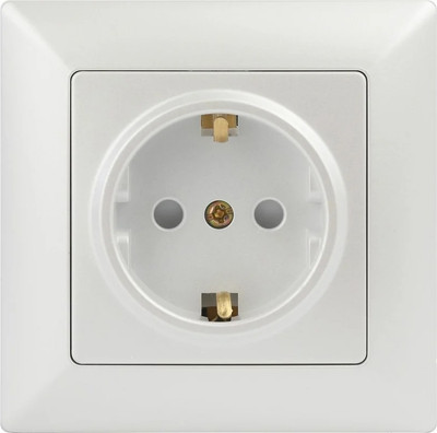 Розетка INTRO Solo 4-206-06 / Б0053686 (перламутр)