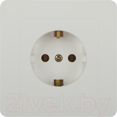 Розетка INTRO Style 7-202-01 / Б0060619 (белый)