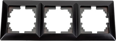 Рамка для выключателей и розеток INTRO Solo 4-503-05 / Б0043421 (антрацит)