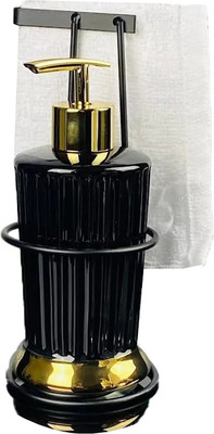 Дозатор моющего средства с губкой Lenardi И салфеткой на подставке 146-024