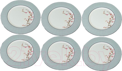 Набор тарелок Lenardi Сакура 145-633 (6шт)