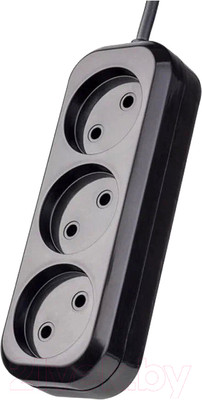 Удлинитель Perfeo PF-B4066 (черный)