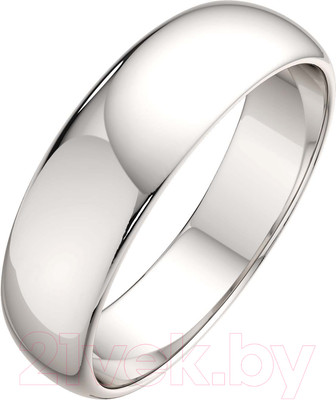 Кольцо обручальное из серебра ZORKA 0105007 (р.21)