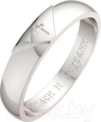 Кольцо венчальное из серебра ZORKA 0200051.REL (р.17)