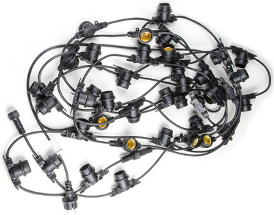 Садовая гирлянда Uniel UDL-K111 80/E27/20M IP65 Black Belt-Light / UL-00006441