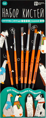 Набор кистей Феникс+ Арт-братва / 66072 (6шт)