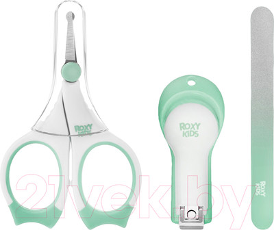Маникюрный набор детский Roxy-Kids RPS-004-G (бледно-зеленый)