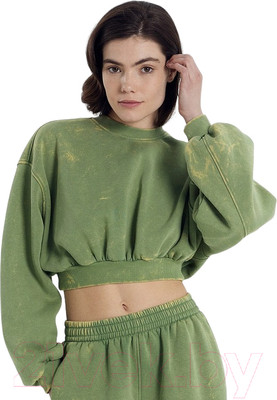 Свитшот Mark Formelle 122928/1 (р.164/170-92-98, водяная лилия acid)