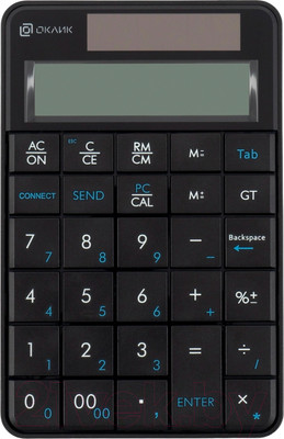 Клавиатура Оклик K604W (черный)