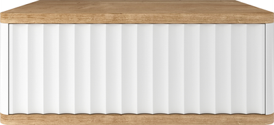 Прикроватная тумба Shtabe Royal 5000 эко (белый/дуб кантри золотой)