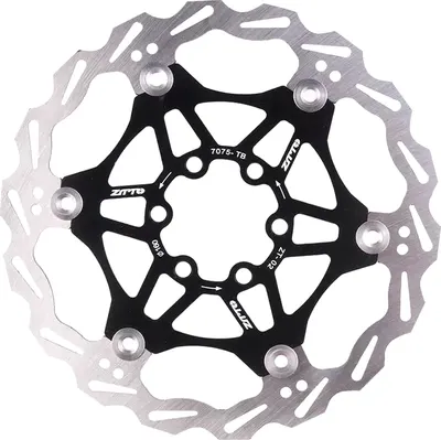 Тормозной диск для велосипеда ZTTO DP-FD 180мм (черный/серебристый)