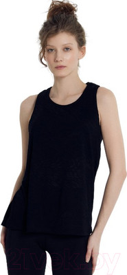Топ спортивный Mark Formelle 302946 (р.164/170-96-102, линии на черном)