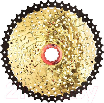 Кассета для велосипеда ZTTO FL-1146SLHJ (золото/красный)